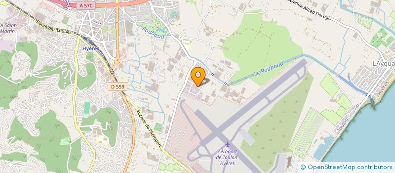 localisation de l'entreprise INTERIEURS NOMADES  HYERES