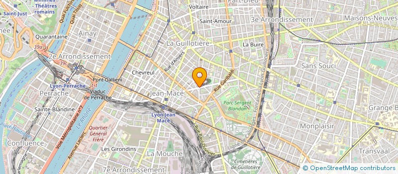localisation de l'entreprise INTERIM 69 à LYON