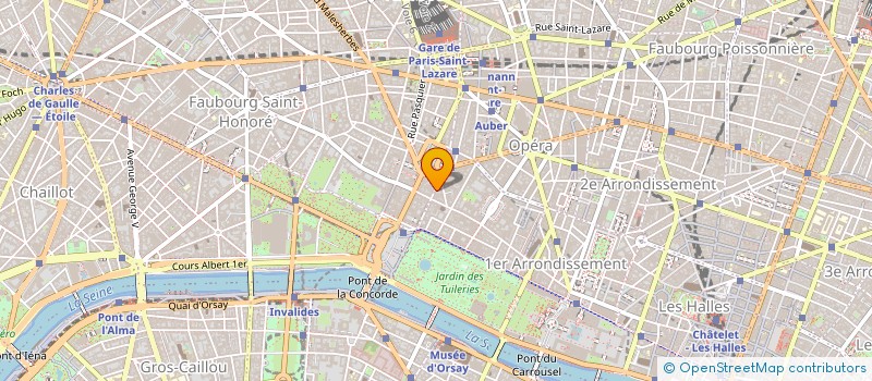 localisation de l'entreprise INTERIM CHEZ VOUS à PARIS