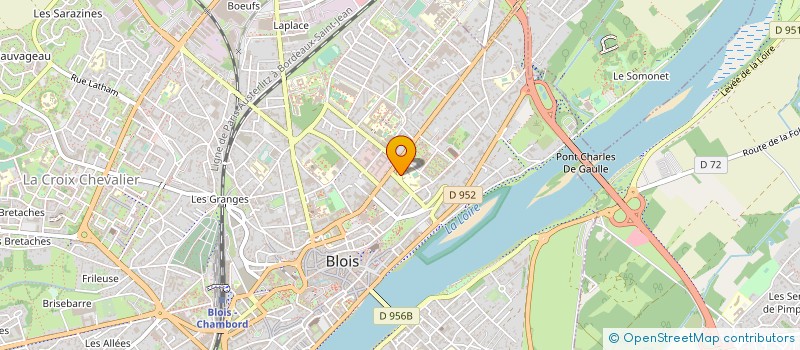 localisation de l'entreprise INTERIM-CONSEIL à BLOIS