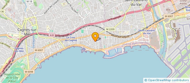 localisation de l'entreprise INTERIM NATION CLERMONT L'HERAULT  CAGNES-SUR-MER