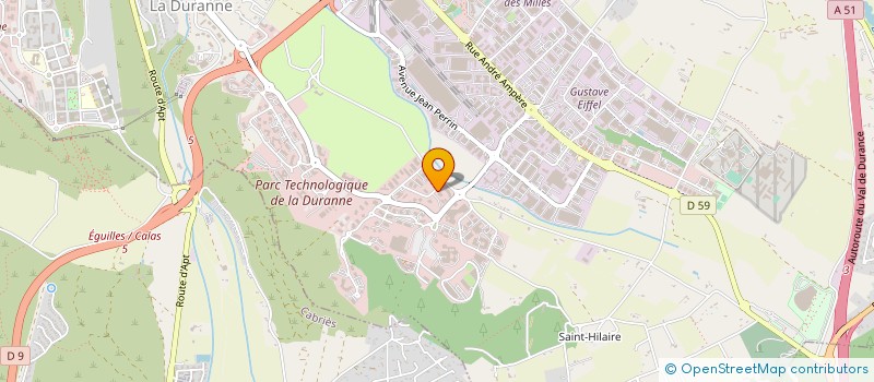 localisation de l'entreprise INTERIM QUALITE 76 à AIX-EN-PROVENCE