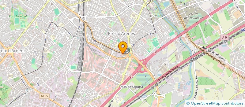 localisation de l'entreprise INTERIOR à MONTPELLIER