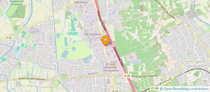 localisation de l'entreprise INTERIORA  VEDENE