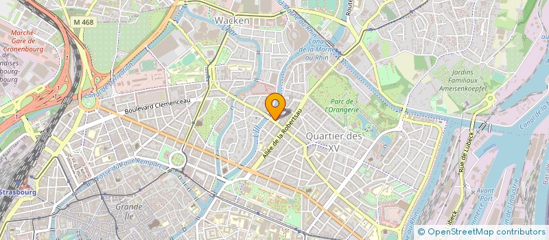 localisation de l'entreprise INTERIORE à STRASBOURG
