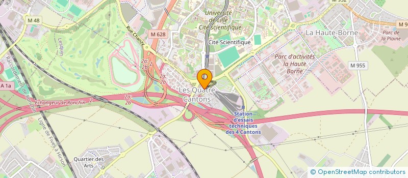 localisation de l'entreprise INTERIORIS RENOVATION  VILLENEUVE-D'ASCQ