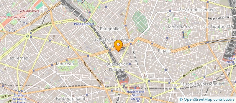 localisation de l'entreprise INTERJET à PARIS