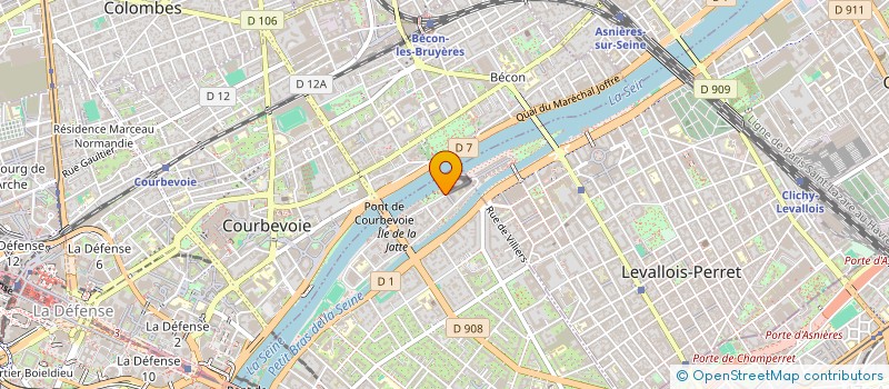 localisation de l'entreprise INTERLAKEN à NEUILLY-SUR-SEINE