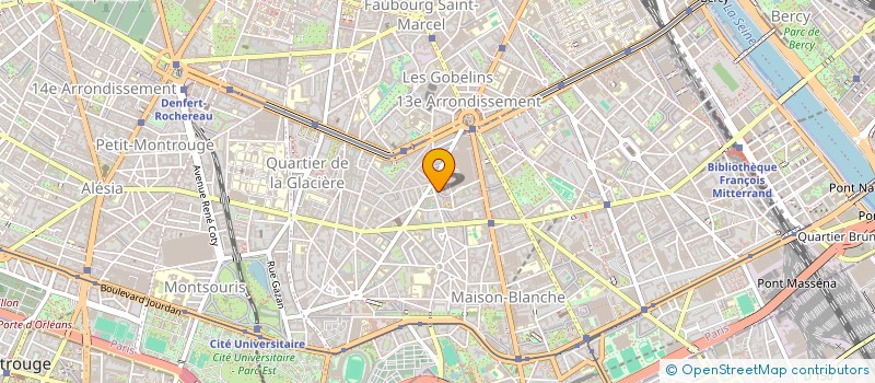 localisation de l'entreprise INTERLAND SPIVINS à PARIS