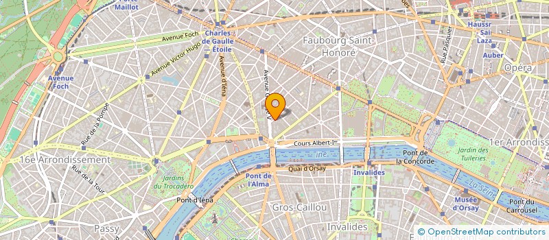 localisation de l'entreprise INTERLAVERIE à PARIS