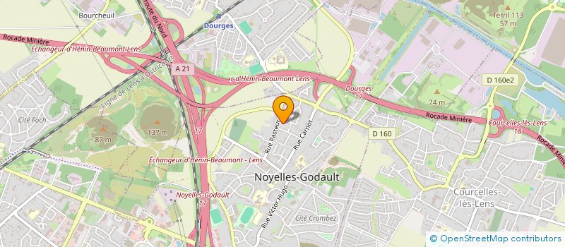 localisation de l'entreprise INTERLEAVED  NOYELLES-SOUS-LENS