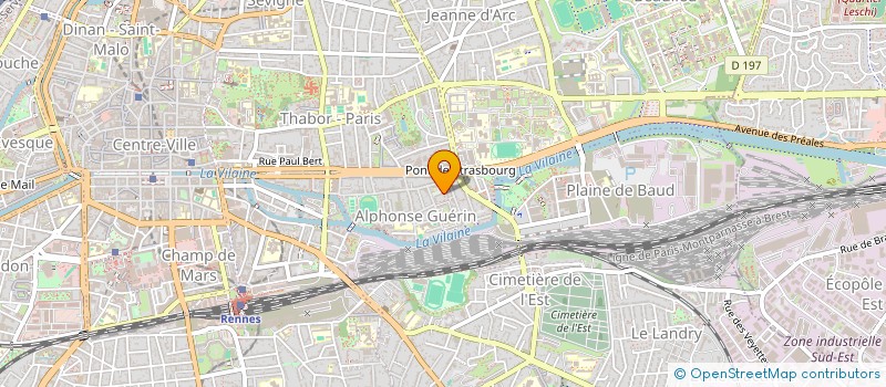 localisation de l'entreprise INTERLINKED PRODUCTIONS  RENNES