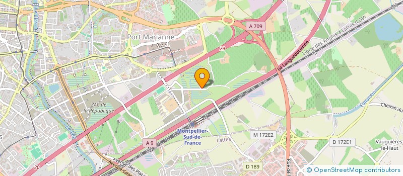 localisation de l'entreprise INTERLINKS à MONTPELLIER