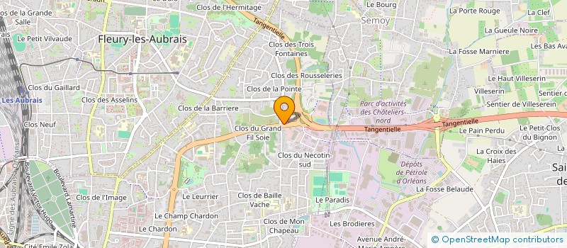 localisation de l'entreprise INTERLOG OUTSOURCING à ORLEANS