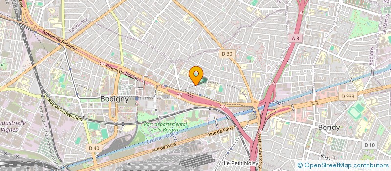 localisation de l'entreprise INTERLOGISTIC à BOBIGNY