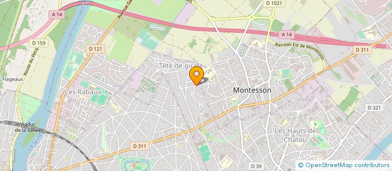 localisation de l'entreprise INTERLORD FRANCE à CHATOU