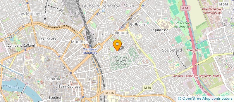 localisation de l'entreprise INTERLUDE à TOULOUSE