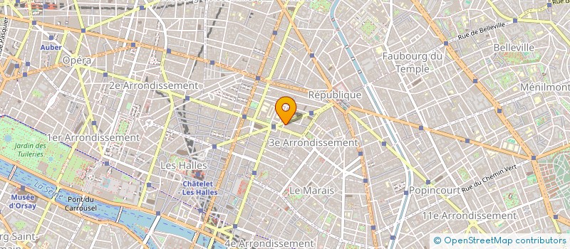localisation de l'entreprise INTERLUDE FORMATION à PARIS