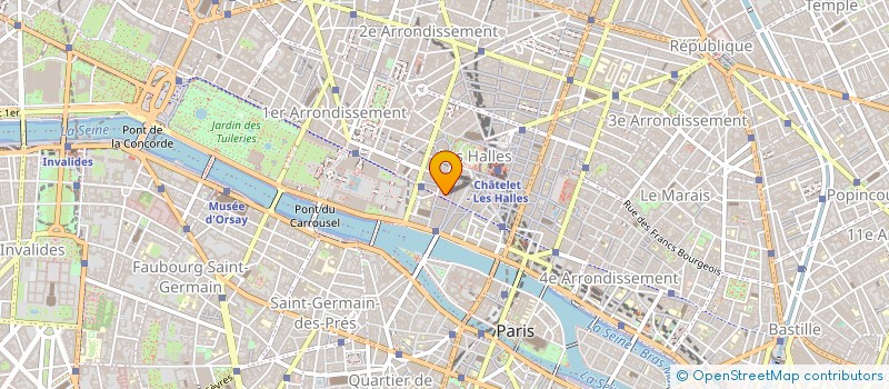 localisation de l'entreprise INTERLUDE MEDIA à PARIS