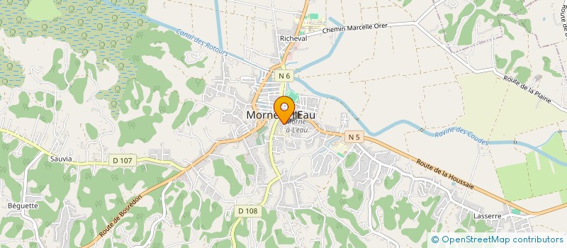 localisation de l'entreprise INTERLUDE SERVICE à MORNE A L'EAU