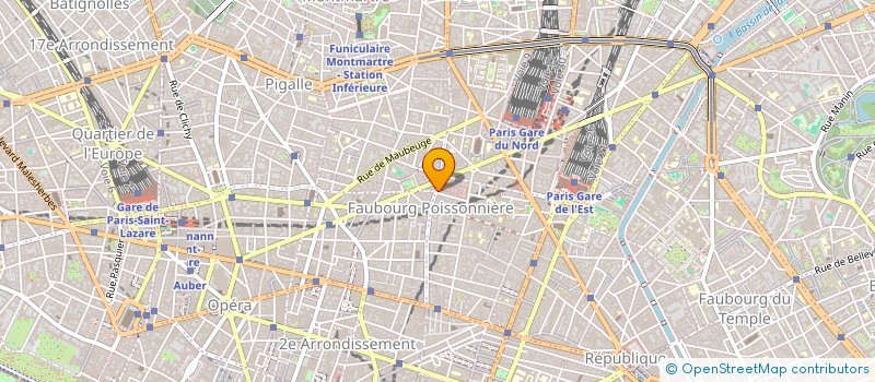 localisation de l'entreprise INTERLUNE  PARIS