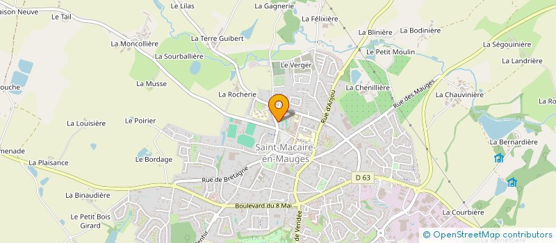 localisation de l'entreprise INTERM AIDE à SEVREMOINE