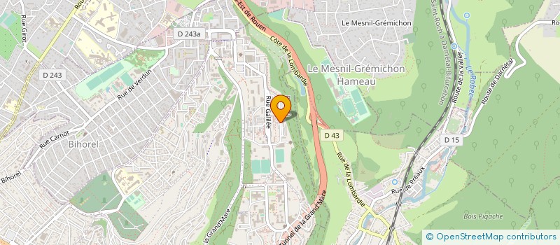 localisation de l'entreprise INTERM'AIDE EMPLOI à ROUEN