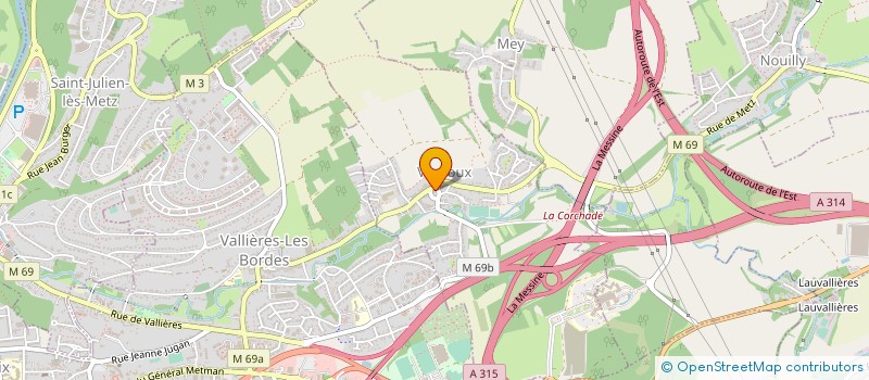 localisation de l'entreprise INTERMADE  VANTOUX