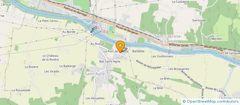 localisation de l'entreprise INTERMAT à SAINT-AGNE