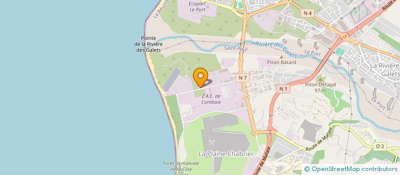 localisation de l'entreprise INTERMAT OI à SAINT-PAUL