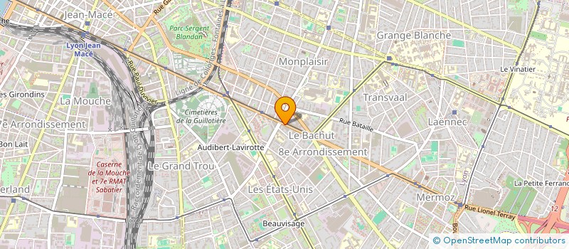 localisation de l'entreprise INTERMED à LYON