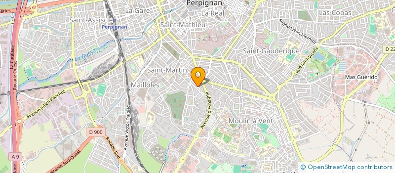 localisation de l'entreprise INTERMED  PERPIGNAN