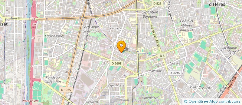 localisation de l'entreprise INTERMED TRADING à GRENOBLE