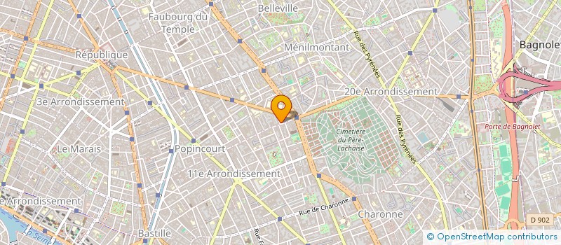 localisation de l'entreprise INTERMEDE STUDIO  PARIS