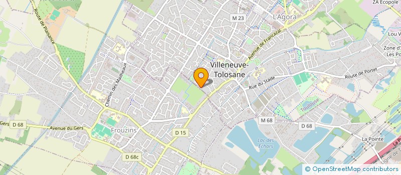 localisation de l'entreprise INTERMEDI'ART à VILLENEUVE-TOLOSANE
