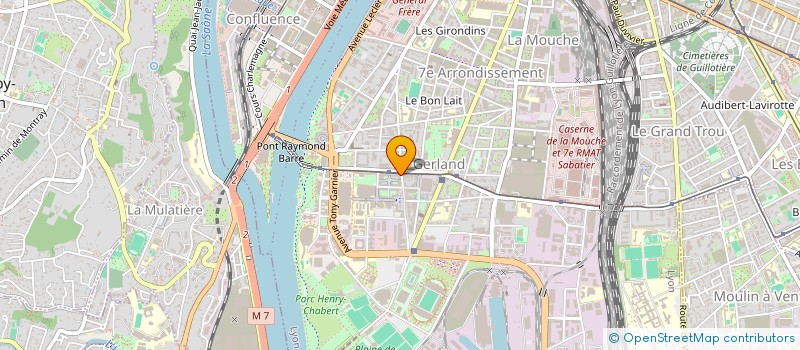 localisation de l'entreprise INTERMEDIA à LYON