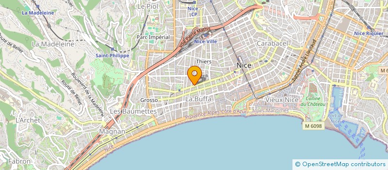 localisation de l'entreprise INTERMEDIATION à NICE