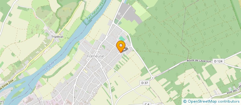 localisation de l'entreprise INTERMEDIATION COMMERCIALE INTERNATIONALE  FRENEUSE