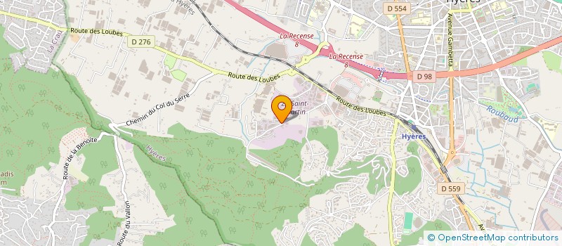 localisation de l'entreprise INTERMEDICAL GROUP SAS à HYERES