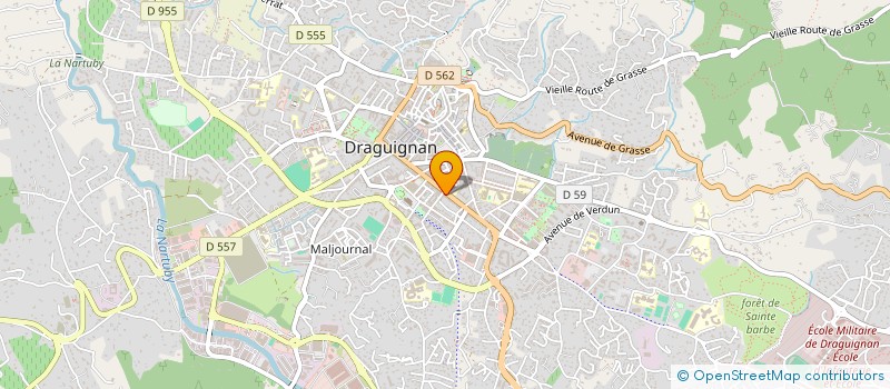 localisation de l'entreprise INTERMEZZO  DRAGUIGNAN
