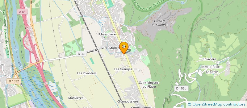 localisation de l'entreprise INTERMEZZO INFORMATIQUE à VOREPPE