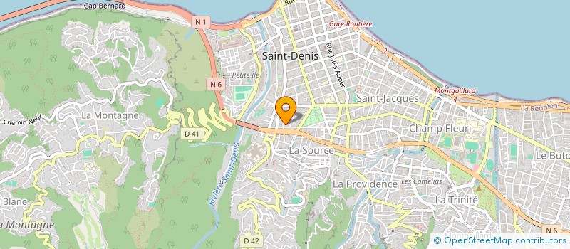 localisation de l'entreprise INTERMEZZO PUBLICITE à SAINT-DENIS