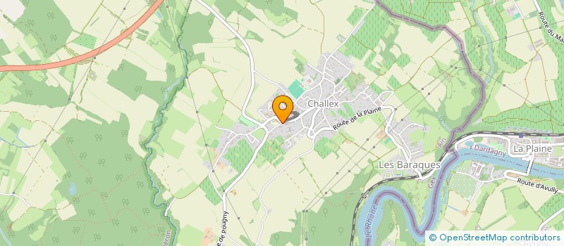 localisation de l'entreprise INTERMINE SERVICE GROUP SAS  CHALLEX