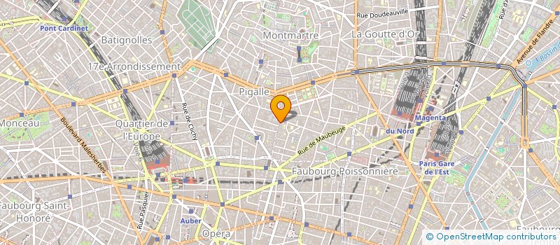 localisation de l'entreprise INTERMONDE à PARIS