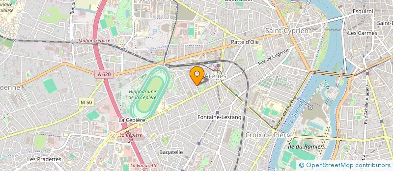 localisation de l'entreprise INTERN AERO CONSULTING-EN ABREGE IAC à TOULOUSE