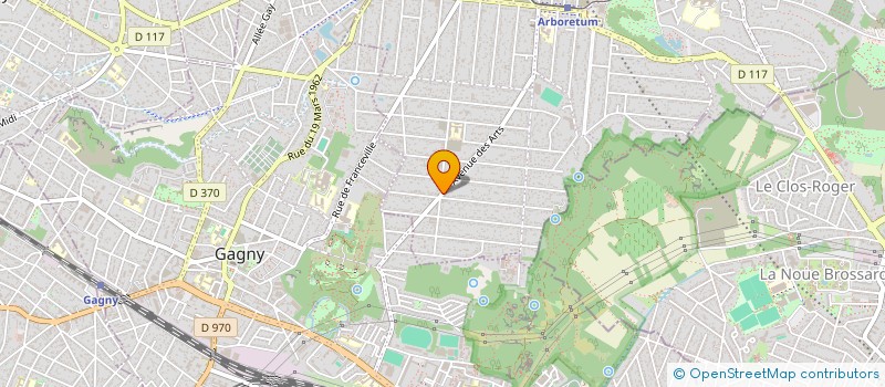 localisation de l'entreprise INTERN SECURITE à MONTFERMEIL