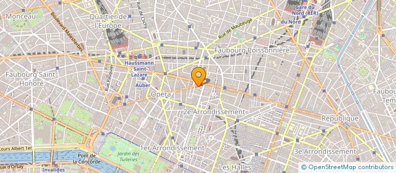 localisation de l'entreprise INTERNAT DIFFUSION SPORTSWEAR à PARIS