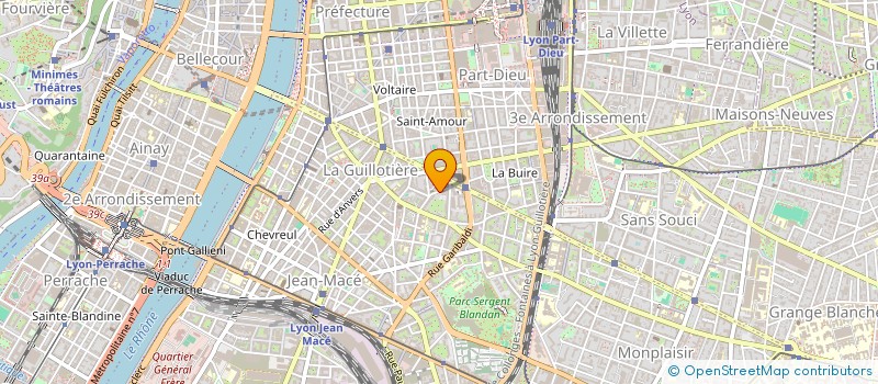localisation de l'entreprise INTERNAT TECHNIQUE EQUIP MODERNE à LYON