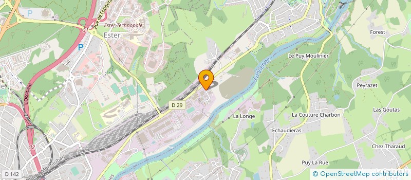 localisation de l'entreprise INTERNATEL à LE PALAIS-SUR-VIENNE