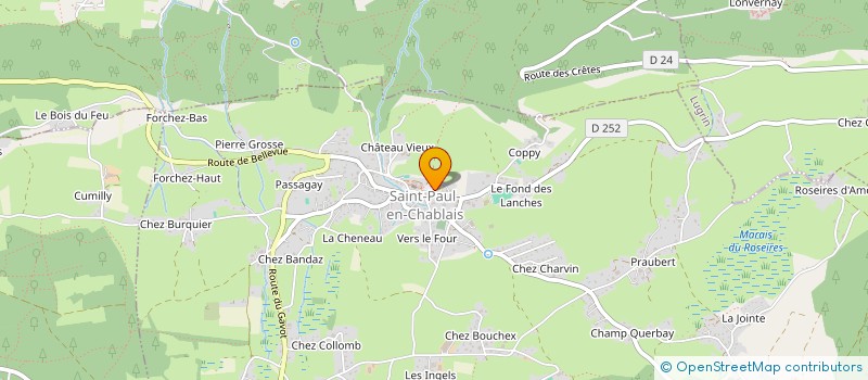 localisation de l'entreprise INTERNATIONAL ACADEMY OF FOOTBALL à PUBLIER
